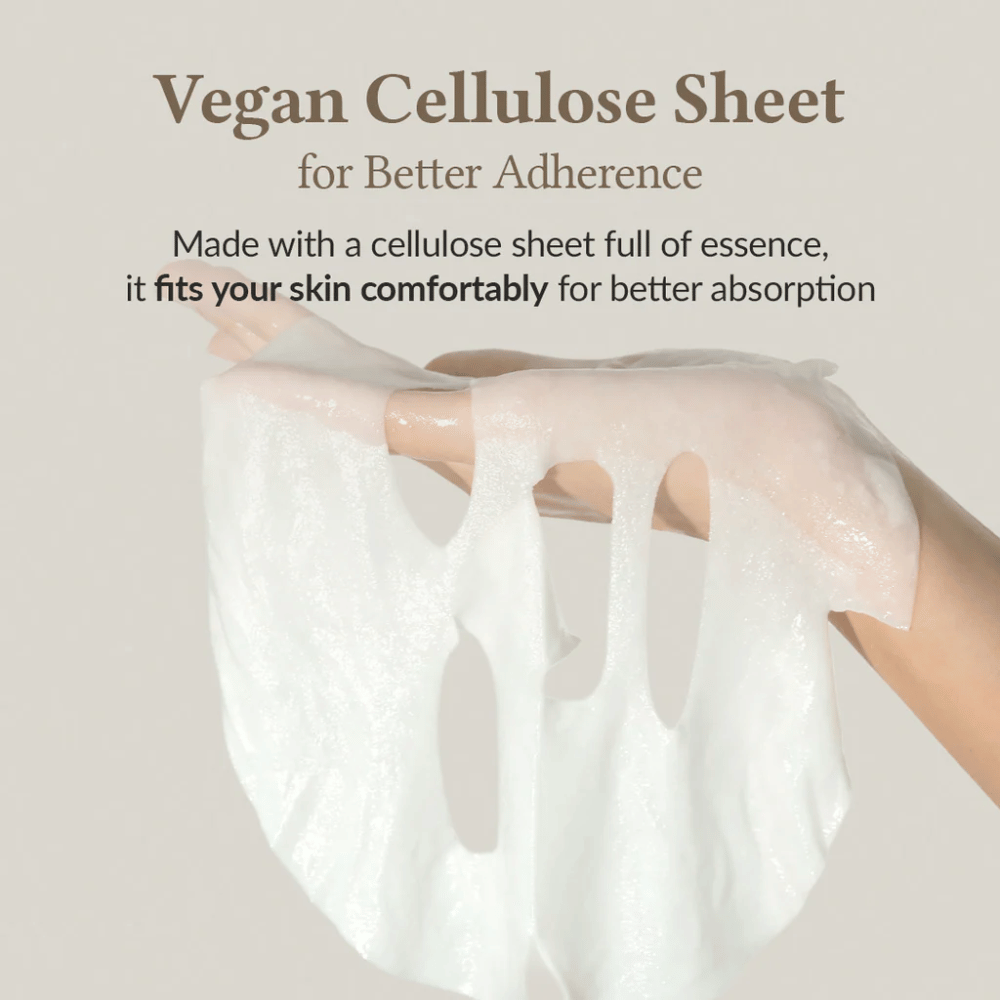 Dr. Althea 345 Relief Cream Mask vegansk cellulose Sheet mask med essens for bedre absorption og hudkomfort