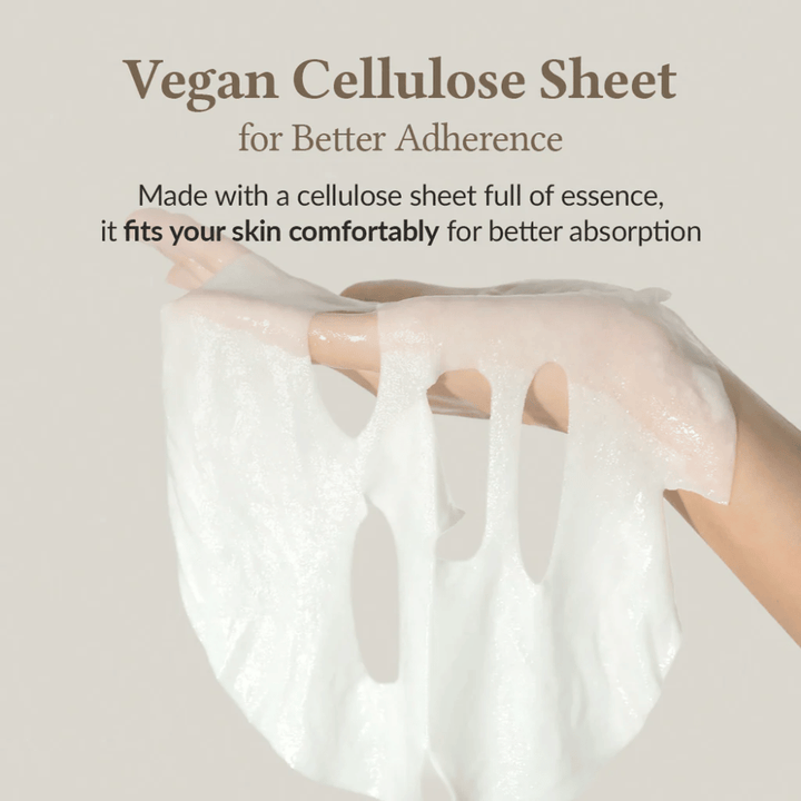 Dr. Althea 345 Relief Cream Mask vegansk cellulose Sheet mask med essens for bedre absorption og hudkomfort