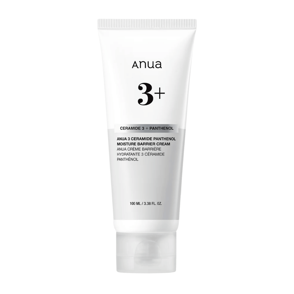 Produktbillede af Anua 3 Ceramide Panthenol Moisture Barrier Cream – blødgørende og fugtgivende creme med ceramider og panthenol.