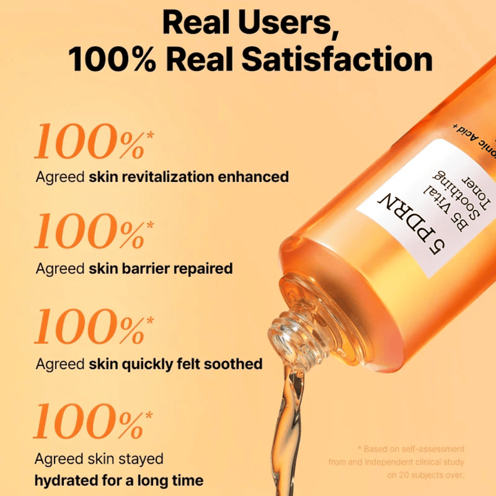 COSRX 5 PDRN B5 Vital Soothing Toner med fugtgivende og barriere-styrkende effekt for følsom hud