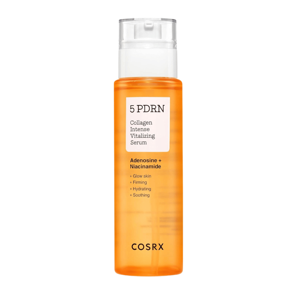 COSRX 5 PDRN Collagen Intense Vitalizing Serum med niacinamid og adenosin, som fugter, beroliger og forbedrer hudens elasticitet