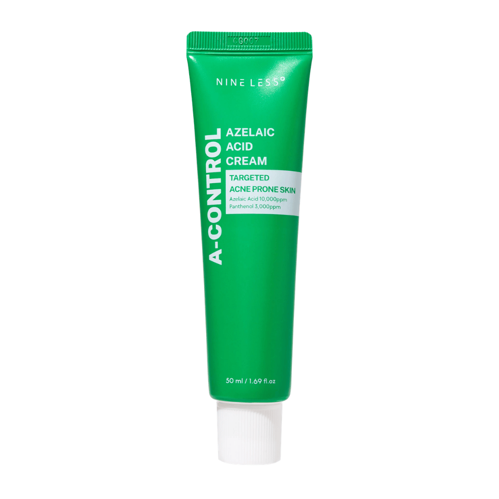 NINELESS A-Control Azelaic Acid Cream ansigtscreme – koreansk creme med azelainsyre, der hjælper med at reducere urenheder, berolige huden og forbedre hudens struktur.