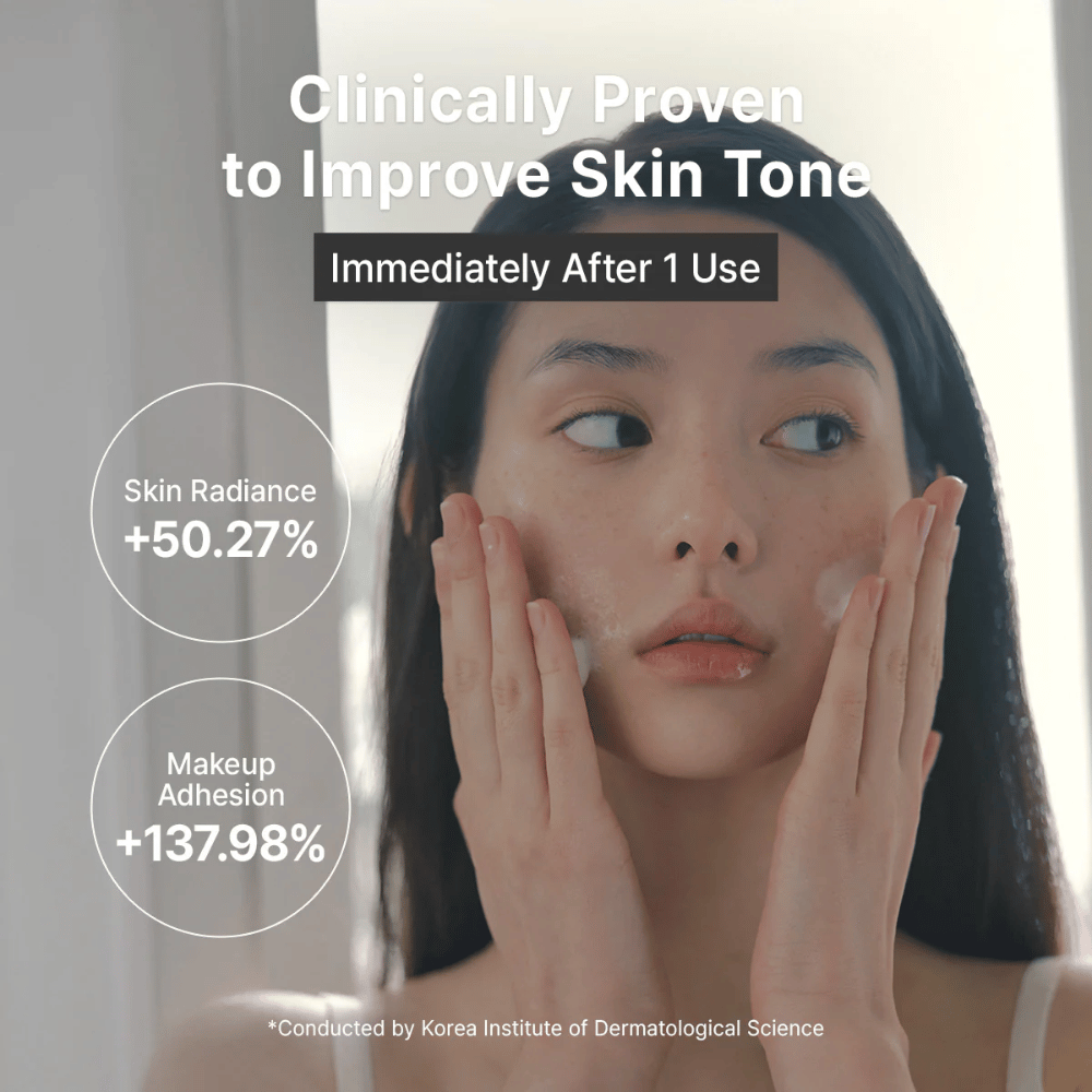 Billede – resultater / kliniske claims (vigtig for konvertering)
Dr. Althea ABC Glow Whipped Serum som forbedrer hudtonen, øger gløden og giver bedre makeup-fæste allerede efter første anvendelse.