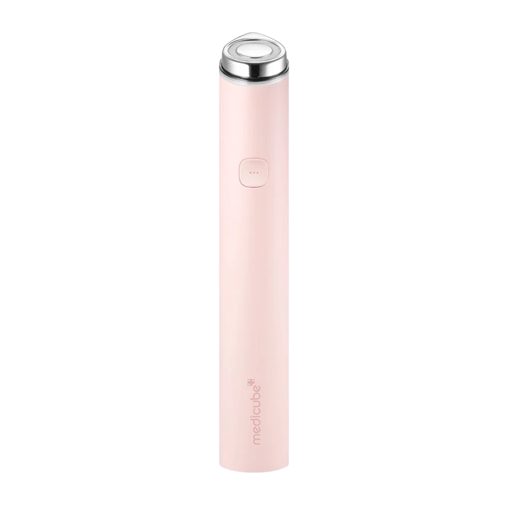 medicube AGE-R Booster Pro Mini Plus Pink bærbar beauty-enhed til øget glød og mere effektiv hudplejerutine