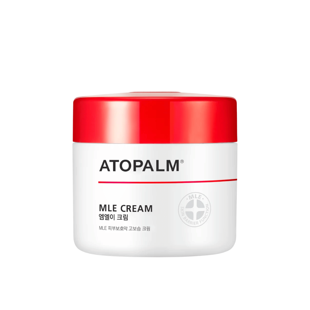 ATOPALM MLE Cream – barriereforstærkende ansigtscreme til tør og sensitiv hud med MLE-teknologi, der giver langvarig fugt og beskytter hudens naturlige barriere.