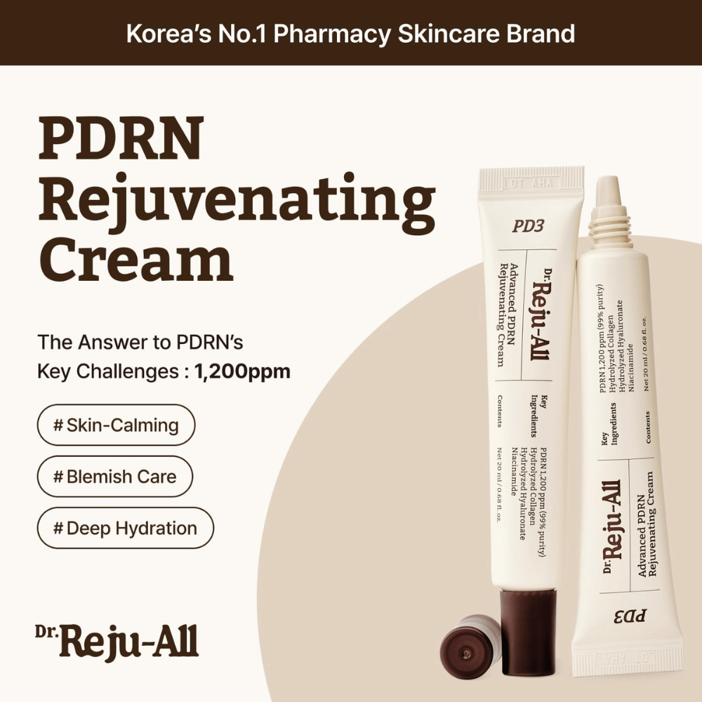 Dr. Reju-All PDRN Rejuvenating Cream – koreansk apotek hudpleje med hudfornyende PDRN-teknologi