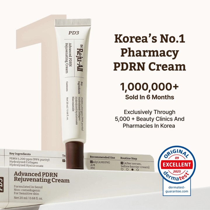 Dr. Reju-All PD3 Advanced PDRN Rejuvenating Cream – koreansk genopbyggende ansigtscreme til følsom hud