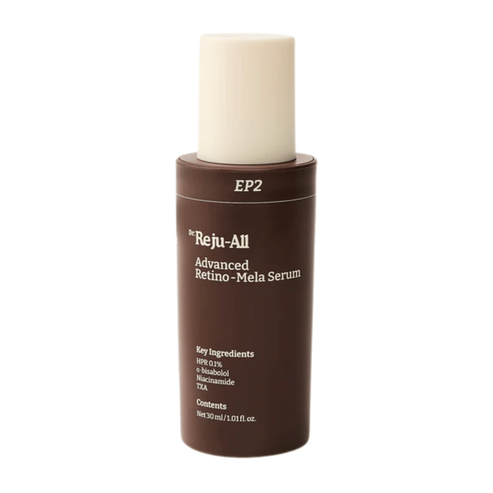 Dr. Reju-All Advanced Retino-Mela Serum EP2 – koreansk serum med HPR, tranexamsyre og niacinamid til pigmentering, ujævn hudtone og forbedret hudstruktur.