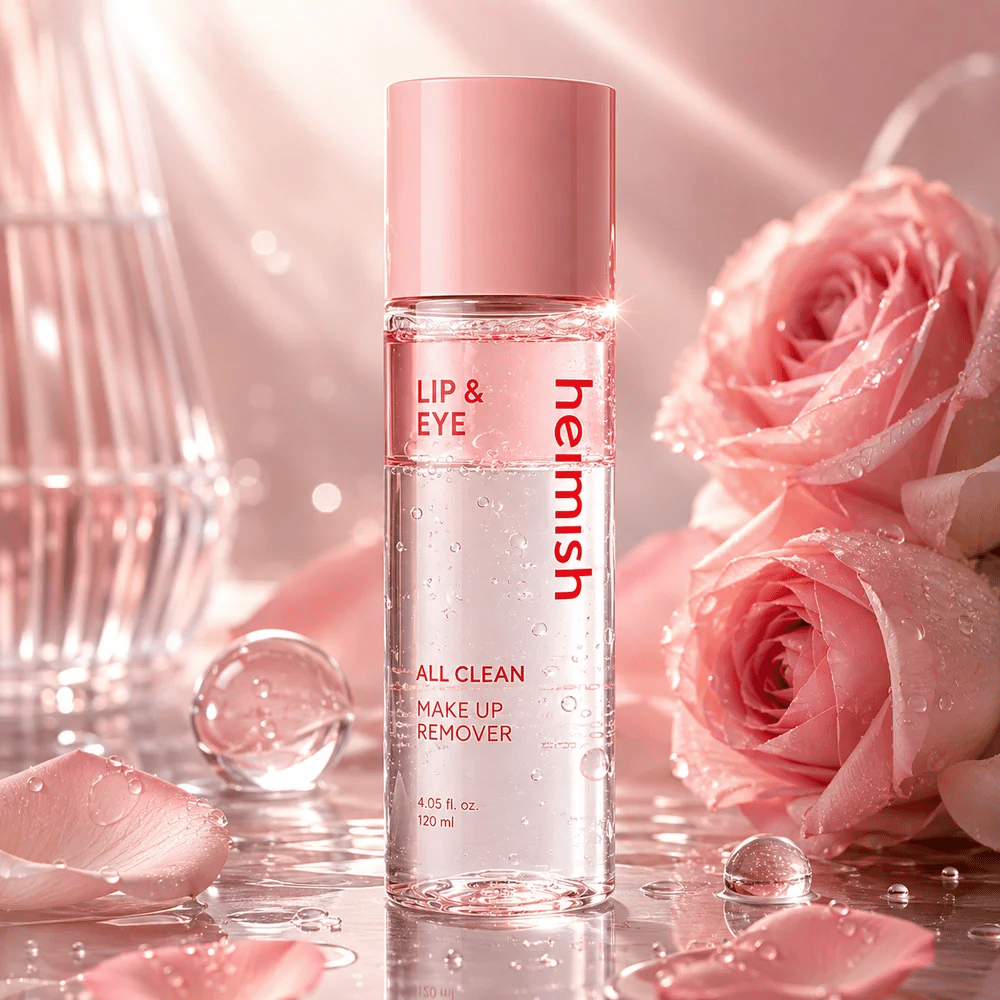 heimish All Clean Makeup Remover med fugtgivende tofaset formel til vandfast makeup