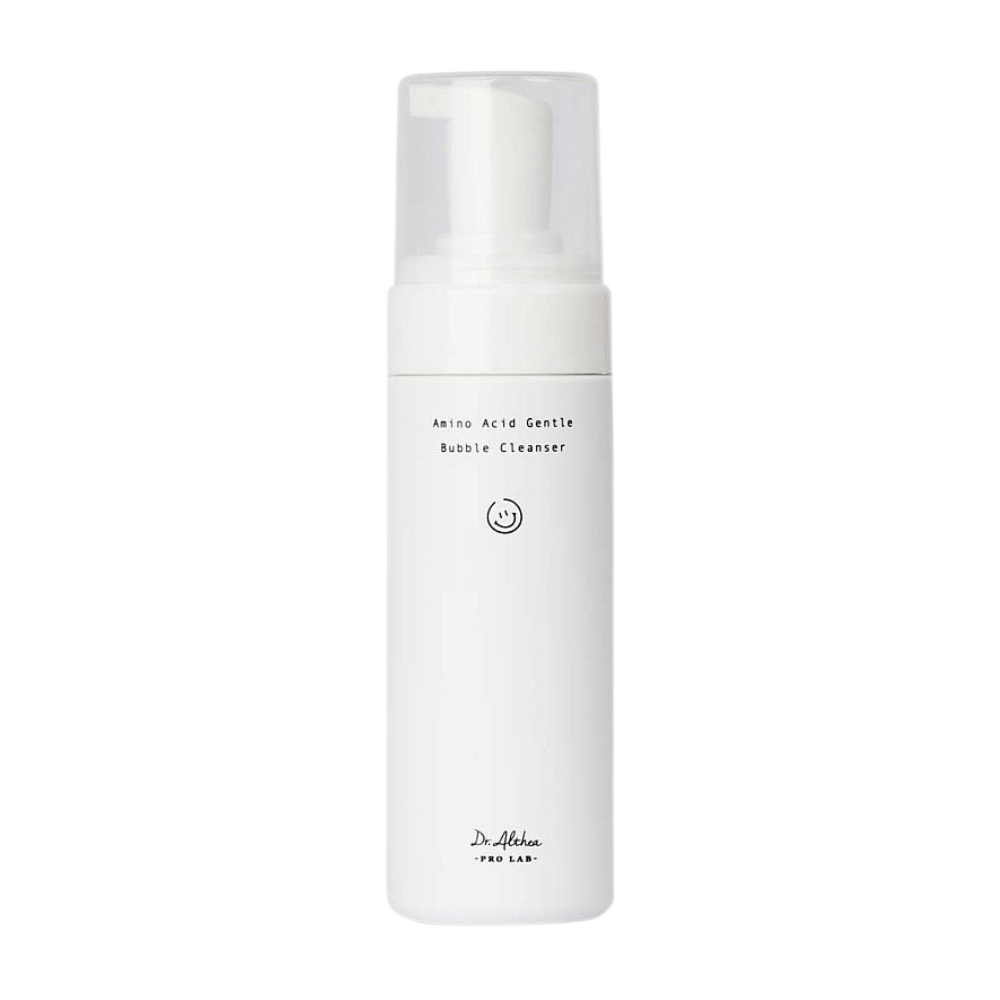 Dr. Althea Amino Acid Gentle Bubble Cleanser er en skånsom rensende mousse med aminosyrer, der effektivt fjerner snavs og makeup uden at irritere huden. Perfekt til følsom hud, med naturlige ingredienser og UFD-nanoskum, der renser i dybden.