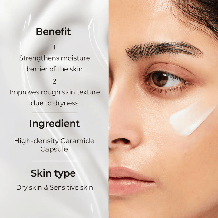 AESTURA Atobarrier 365 Lotion styrker hudens fugtbarriere, forbedrer tør hud og indeholder ceramidkapsler til følsom hud.