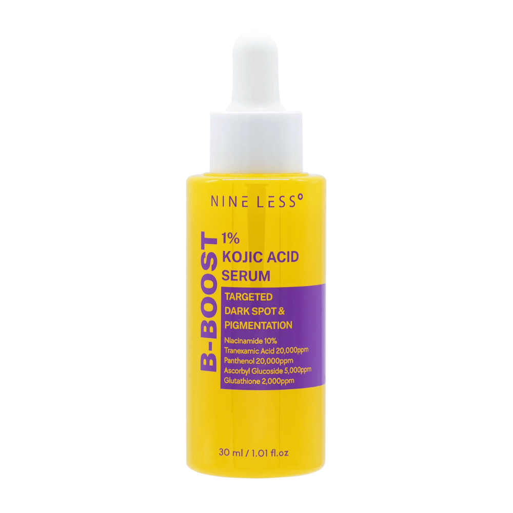 B-Boost 1% Kojic Acid Serum, 30 ml, til behandling af mørke pletter og pigmentering.