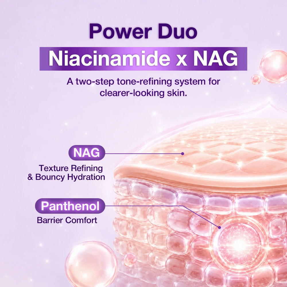 3. NINE LESS B-Boost 22% Niacinamide Serum – niacinamid og NAG til en mere jævn hudstruktur og fugt