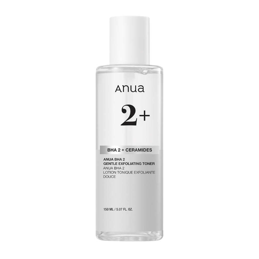 Anua BHA 2% Gentle Exfoliating Toner 150 ml – eksfolierende ansigtsvand med salicylsyre og ceramider for klarere hud