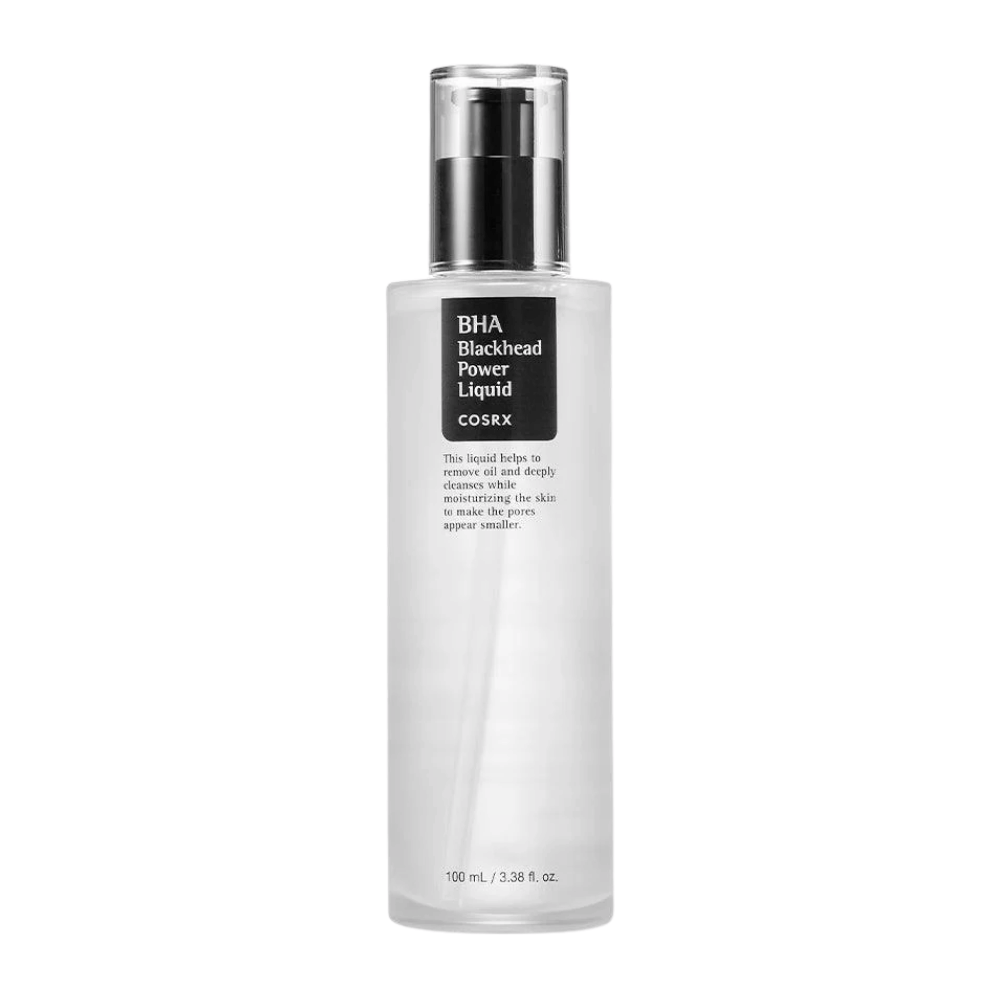COSRX BHA Blackhead Power Liquid 100 ml – poreformindskende ansigtsbehandling med BHA for klarere hud og jævnere hudstruktur.