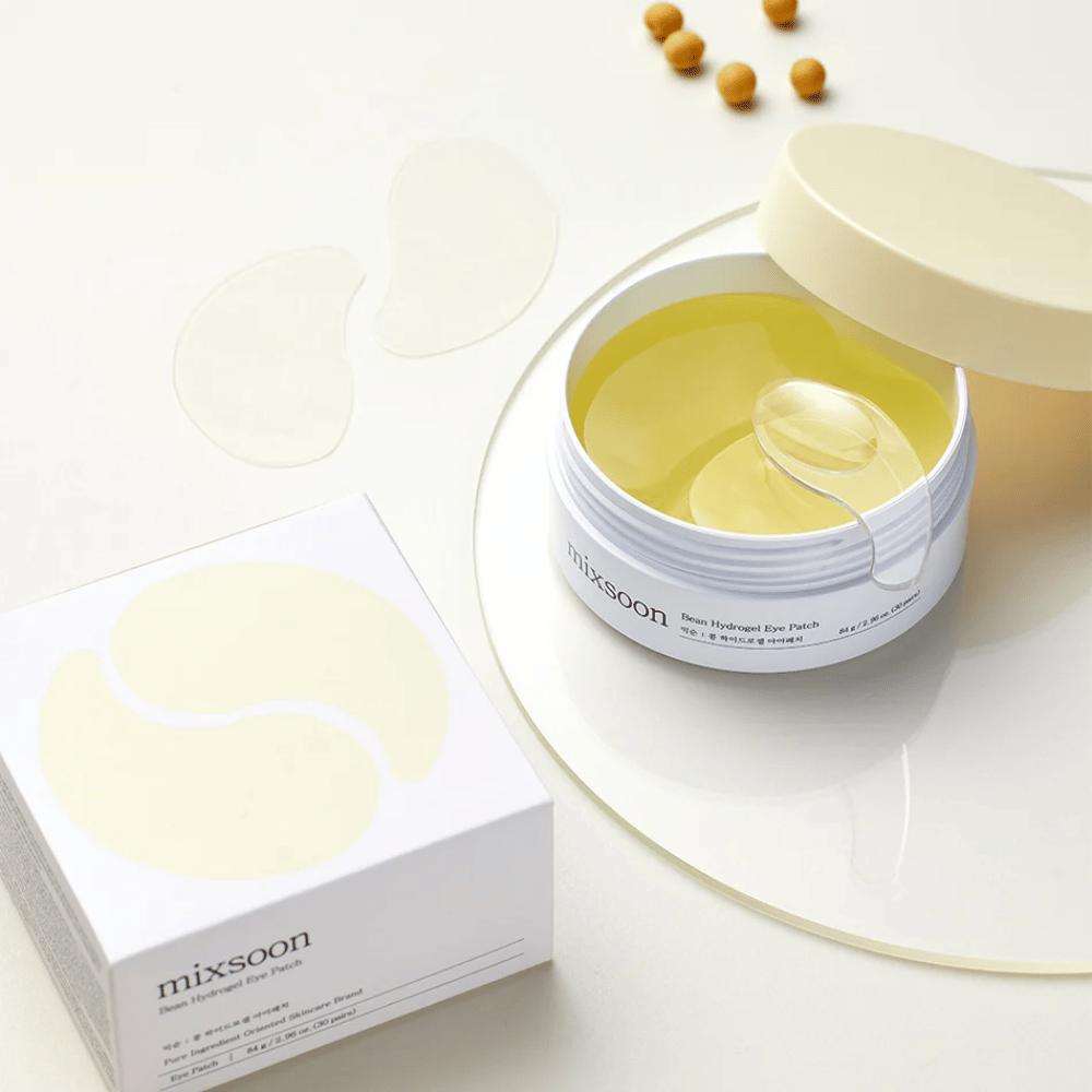 Mixsoon Bean Hydrogel Eye Patch – Intensivt fugtgivende øjenmasker for et mere vågent udseende.

🌱 Fermenteret bønneekstrakt – Dybt nærende og fugtgivende.
💧 Hydrogel-teknologi – Kølende og perfekt pasform.
✨ Lysner op & reducerer hævelse – Modvirker mørke rande og tegn på træthed.

Perfekt til en frisk og veludhvilet hud!