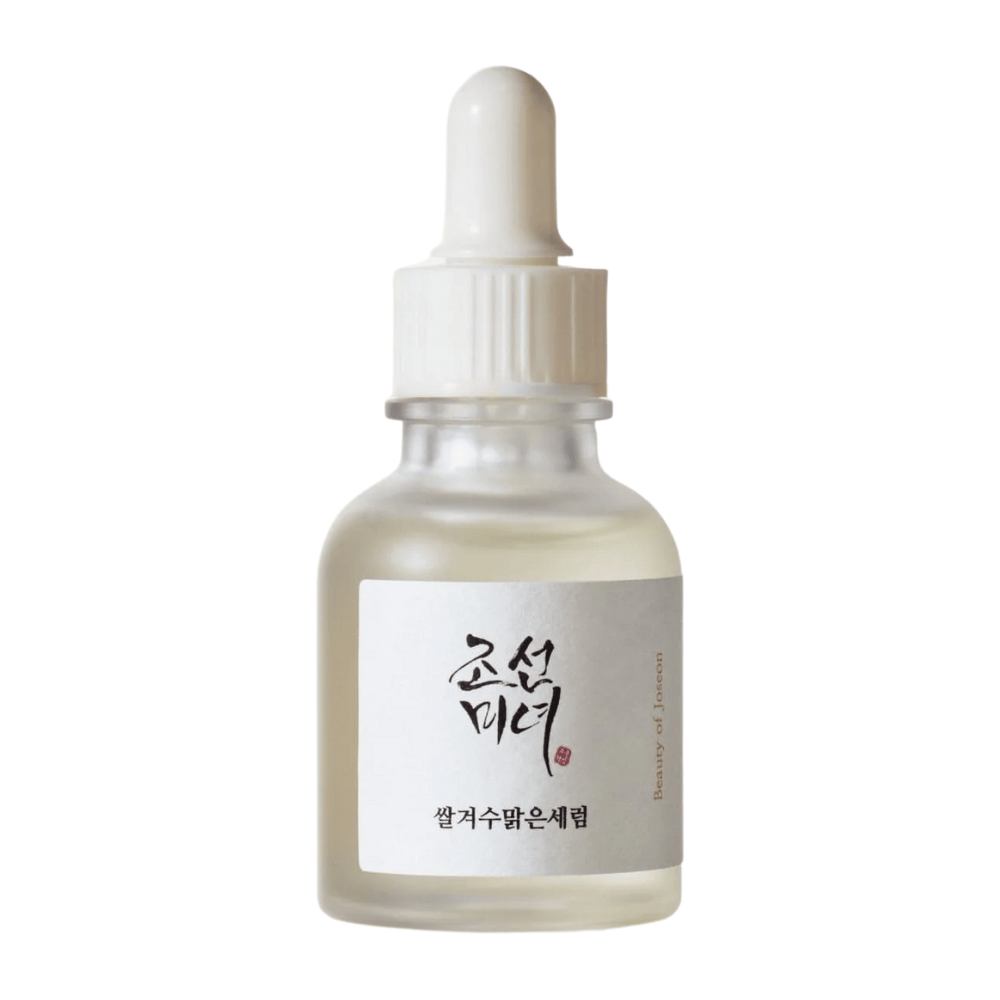 Beauty of Joseon Glow Deep Serum i glasflaske med pipette og traditionelt koreansk design.