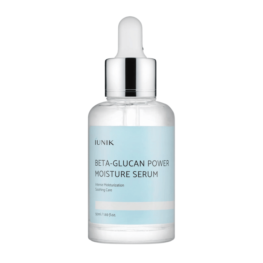 iUNIK Beta-Glucan Power Moisture Serum 50 ml – fugtgivende ansigtsserum med beta-glucan til sensitiv og tør hud