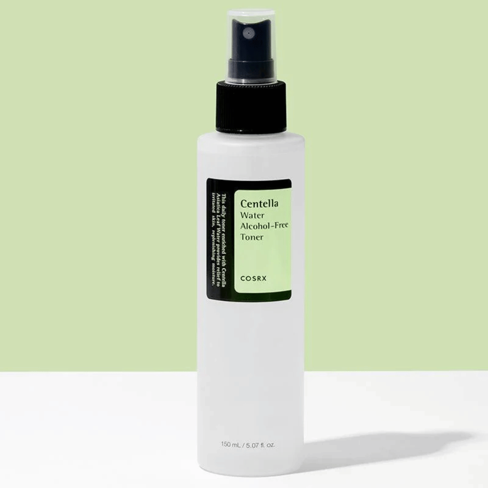COSRX Centella Water Alcohol-Free Toner med box 150 ml fugtgivende og alkoholfri toner til balanceret hud