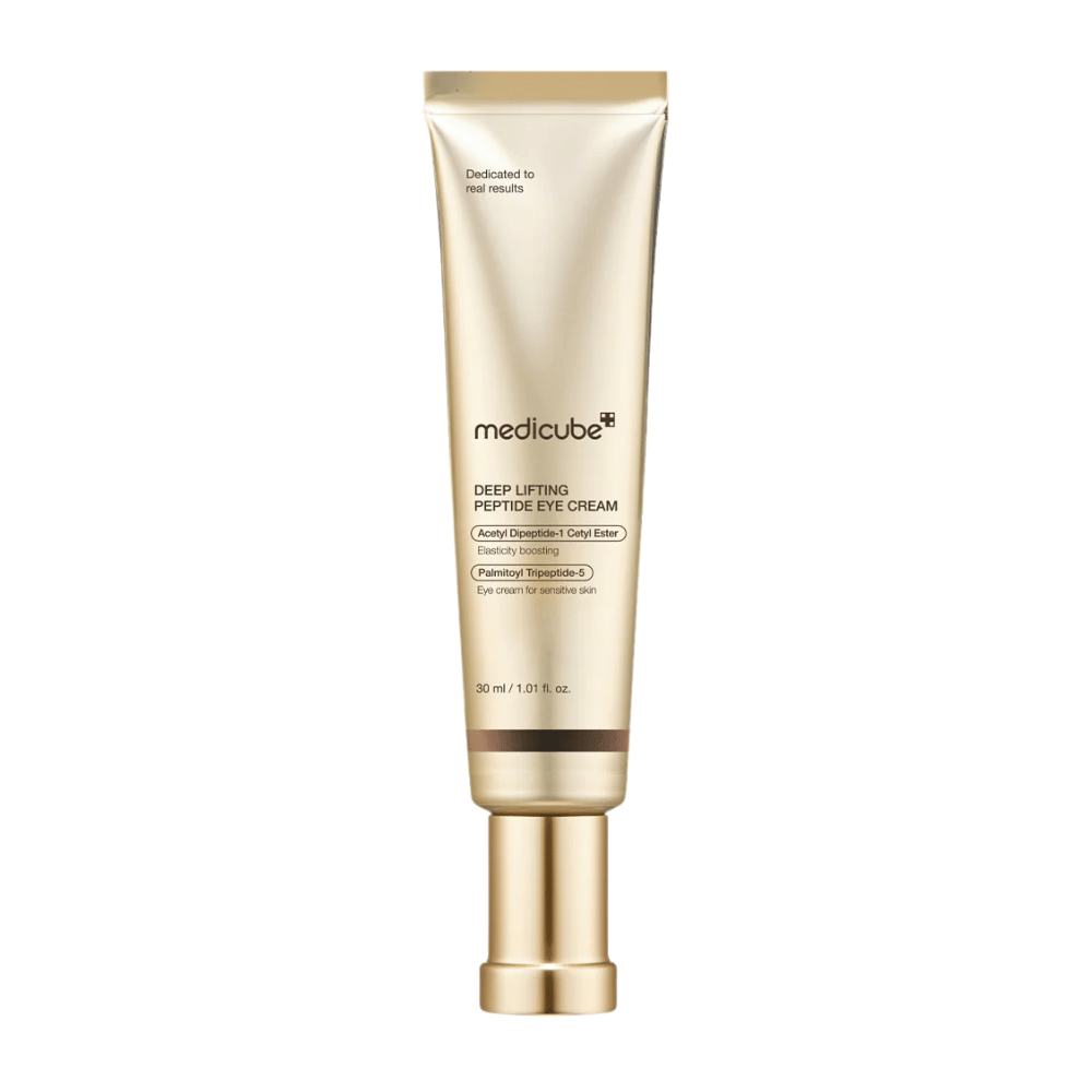 Medicube Deep Lifting Peptide Eye Cream – anti-aging øjencreme med peptider, der forbedrer fasthed, reducerer fine linjer og fugter.