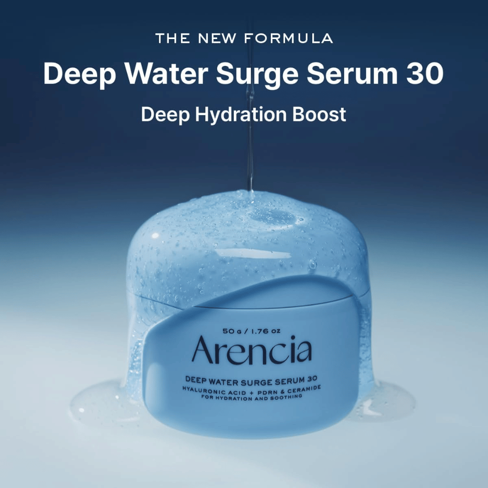 Arencia Deep Water Surge Serum 30 – intensiv fugt til tør og udtørret hud