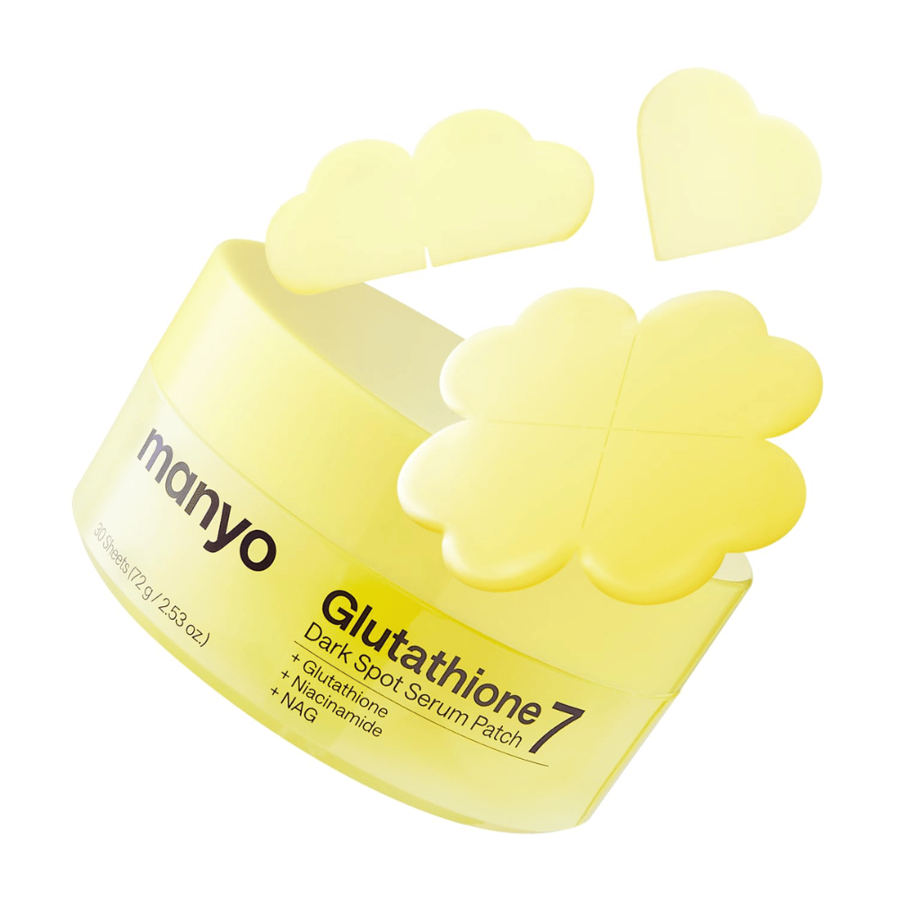 Ma:nyo Glutathione 7 Dark Spot Serum Patch med delbare hydrogelplastre til målrettet behandling af pigmentpletter og misfarvninger