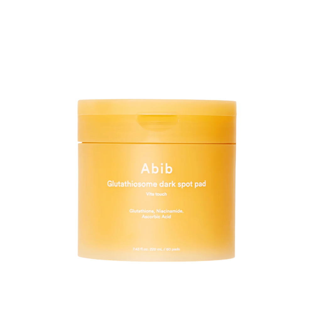 Produktbillede af Abib Glutathiosome Dark Spot Pad Vita Touch toner pads med vitamin C og niacinamid.
