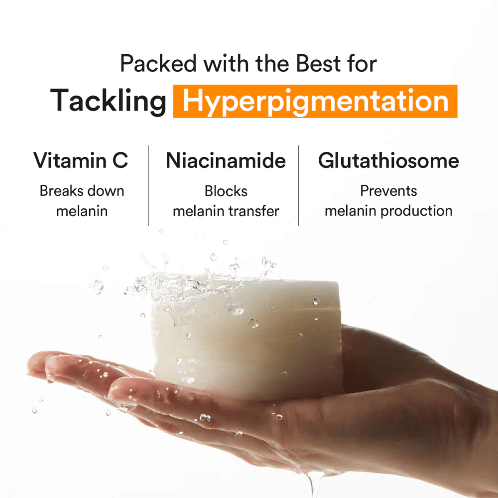Glødgivende toner pads med vitamin C, niacinamid og glutathiosome mod hyperpigmentering.