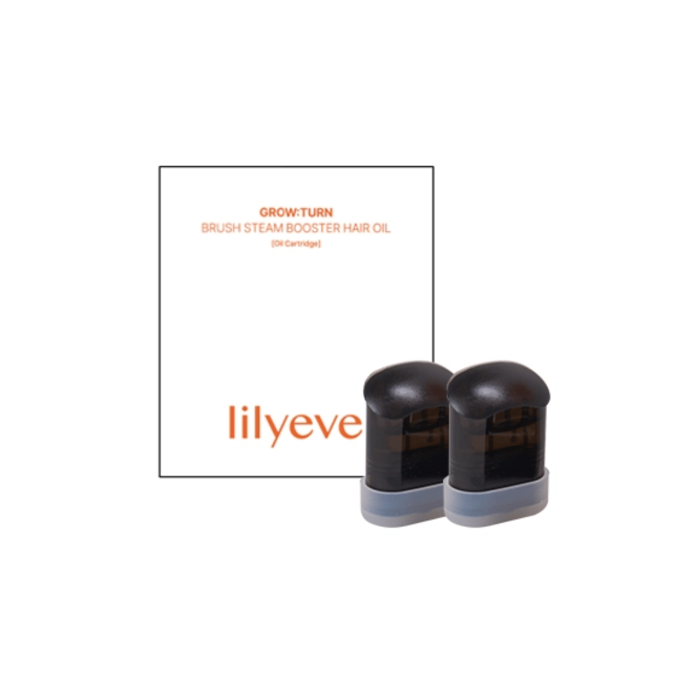 LILYEVE Grow:Turn Brush Steam Booster Hair Oil Set – hårplejesæt med to boostere
