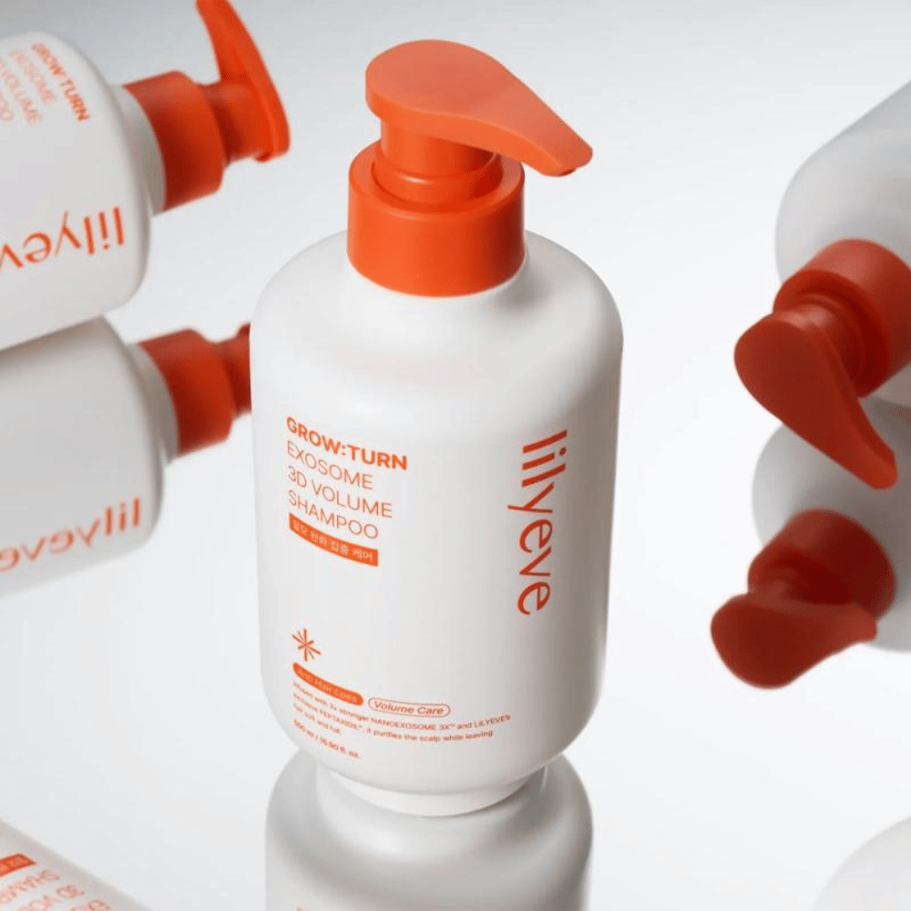 LILYEVE Grow:Turn Exosome 3D Volume Shampoo med volumengivende formel mod tyndt og livløst hår