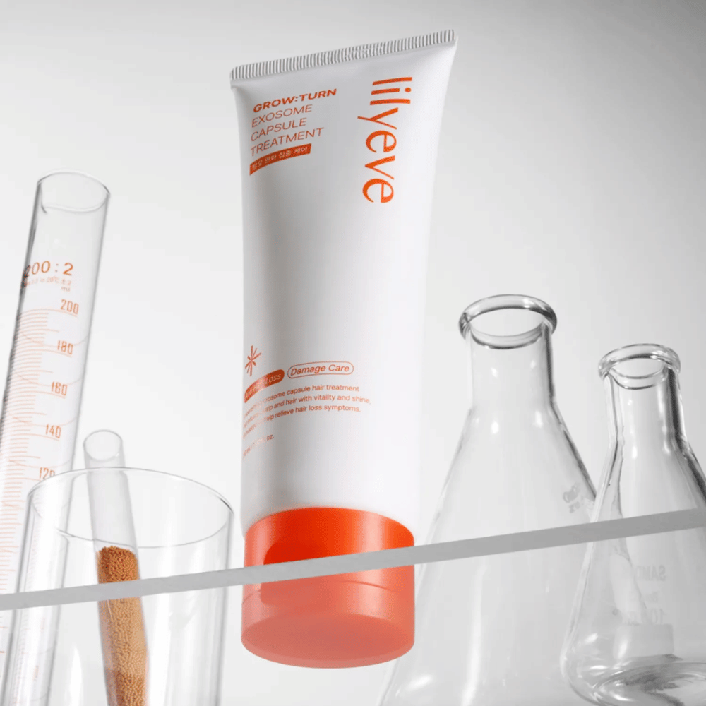 LILYEVE Grow:Turn Exosome Capsule Treatment 230 ml – koreansk hårbehandling med exosom-kapsler til hår og hovedbund.