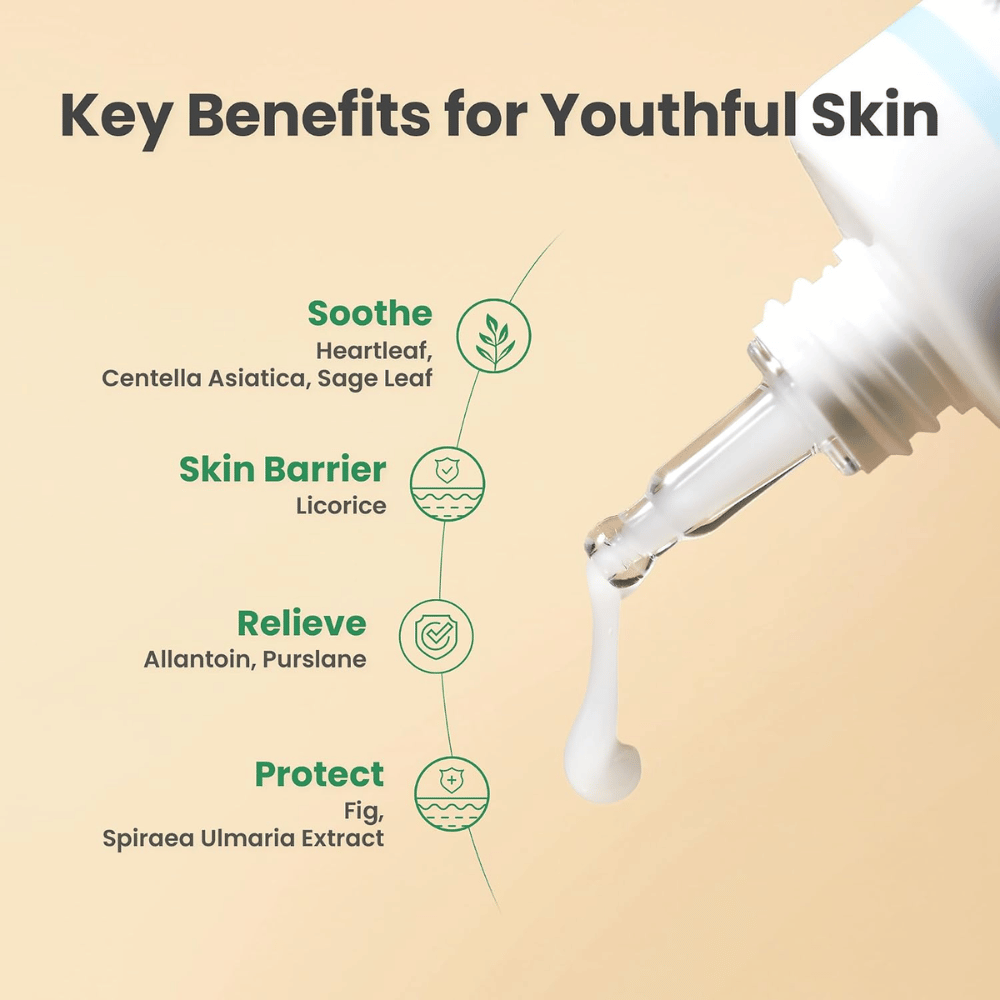 AXIS-Y Heartleaf My Type Calming Cream – beroligende, barriereforstærkende og beskyttende hudpleje
