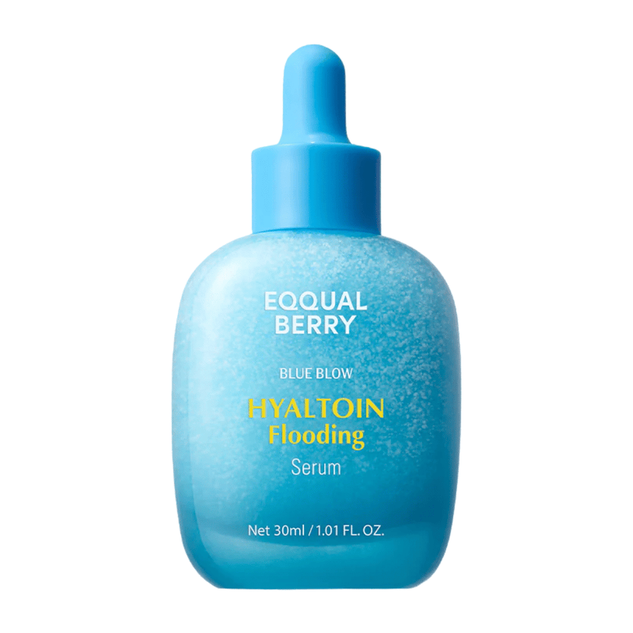 EQUAL BERRY Blue Blow Hyaltoin Flooding Serum 30 ml – produktbillede på fugtgivende K-beauty serum mod tør hud