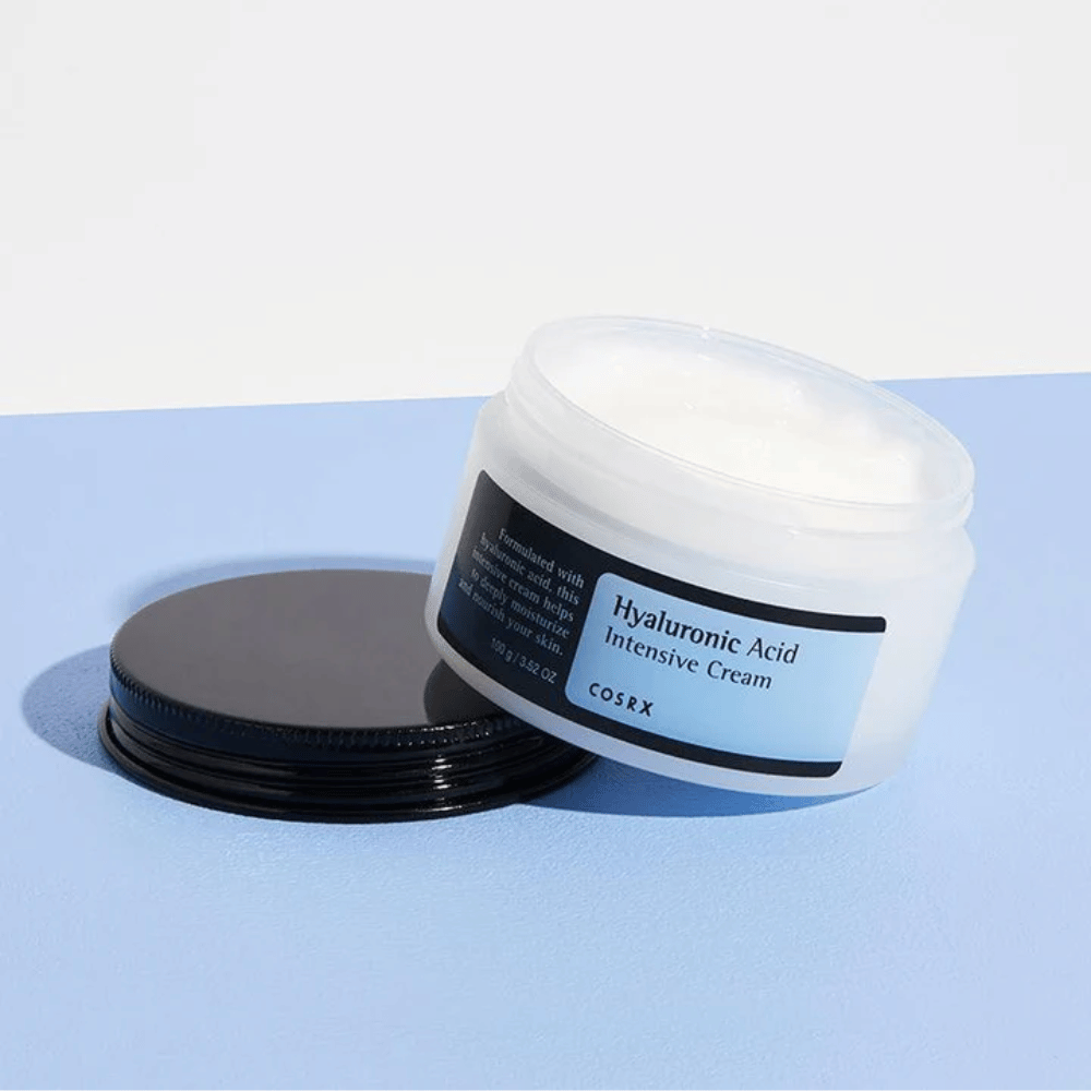 COSRX Hyaluronic Acid Intensive Cream 100 g – nærende ansigtscreme med hyaluronsyre som giver langvarig fugt og blød hud