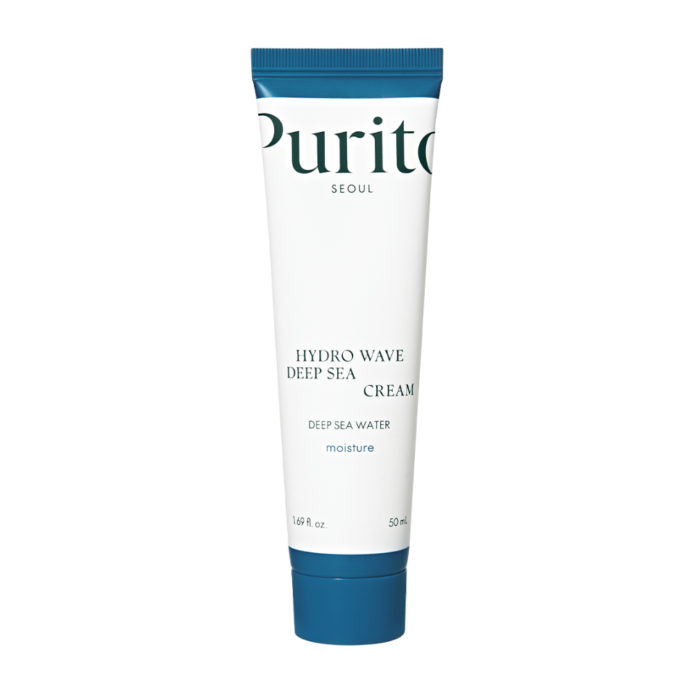 Purito Hydro Wave Deep Sea Cream fugter huden i dybden ved hjælp af næringsrigt dybhavsvand. Denne letabsorberede creme efterlader huden blød og fugtet uden at føles tung. Perfekt til daglig brug og til alle hudtyper.