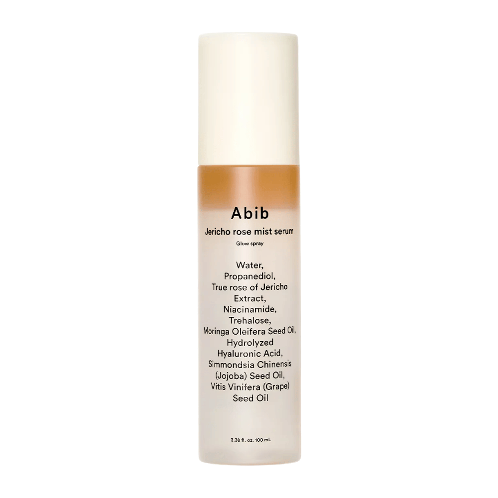 Produktbillede på Abib Jericho Rose Mist Serum 100 ml. Fugtgivende ansigtsspray med hyaluronsyre og rose af Jericho.