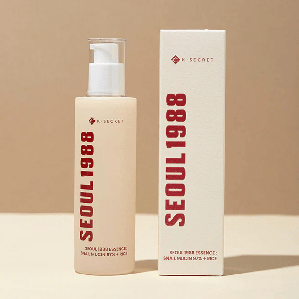 Produktbillede med emballage for KSECRET-SEOUL 1988 Essence Snail Mucin 97%