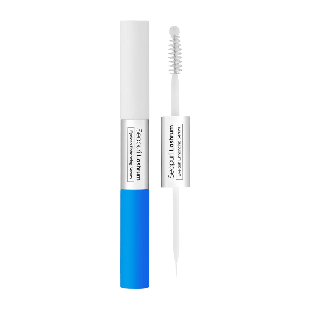 Seapuri Lashrum Eyelash Enhancing Serum med børste og hylster. Næringsrigt serum som styrker og forlænger vipper.