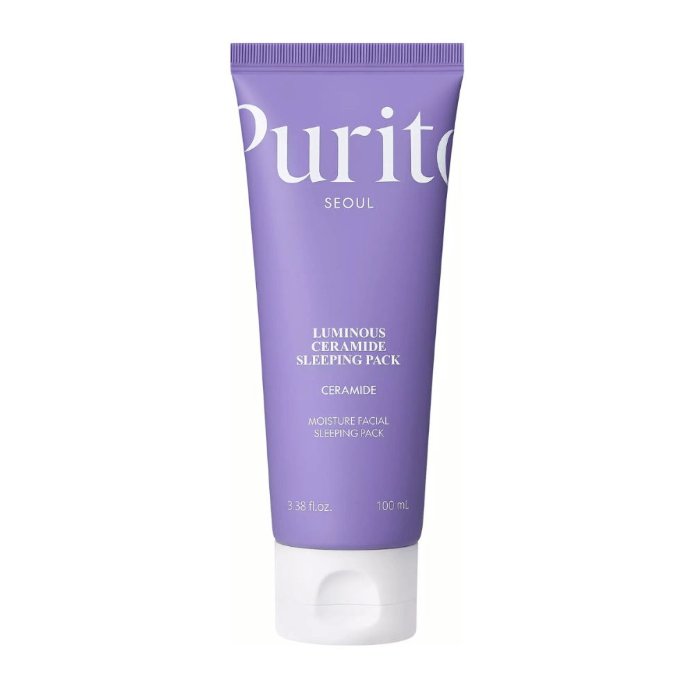 Purito SEOUL Luminous Ceramide Sleeping Pack – koreansk natmaske med ceramider som fugter i dybden og reparerer huden om natten
