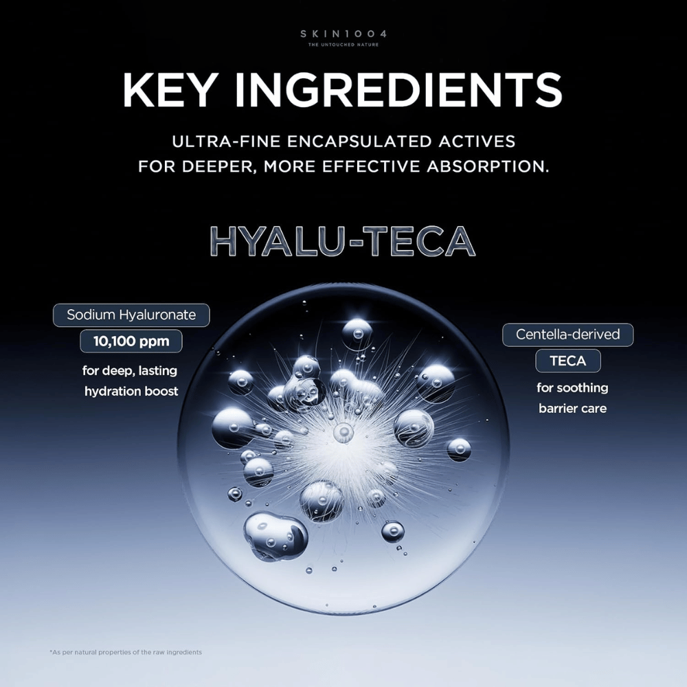 3. SKIN1004 Madagascar Centella Hyalu-Teca Plumping Ampoule – hyaluronsyre og centella til fugt og beroligende hudpleje