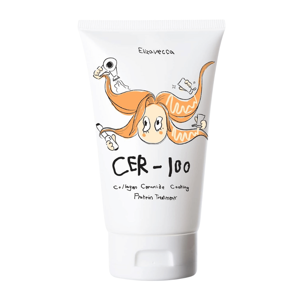 Elizavecca Milky Piggy CER-100 Collagen Ceramide Coating Protein Treatment – koreansk hårkur til repareret, blødt og stærkt hår