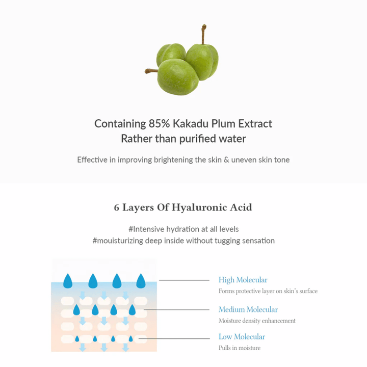 Dr. Althea Natural Radiance Essence med 6 lag hyaluronsyre som fugter i dybden, styrker hudbarrieren og giver fyldigere hud.
