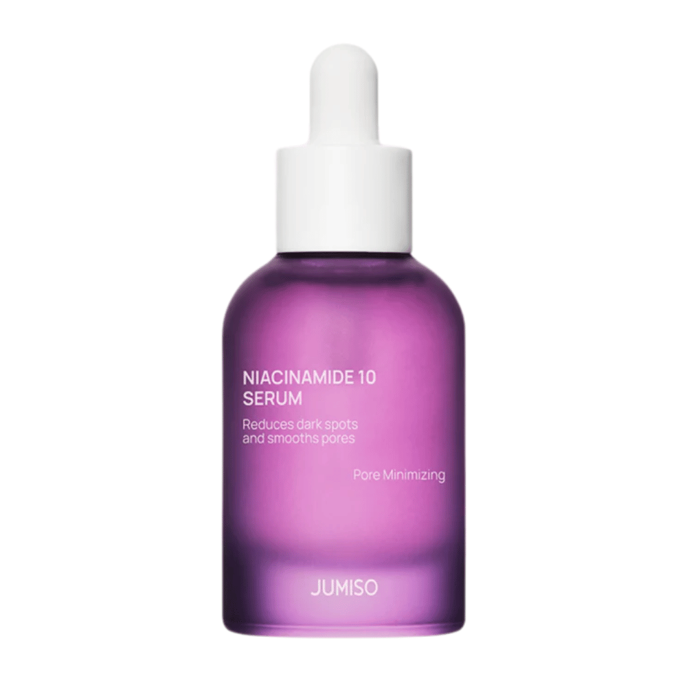 Produktbillede på Jumiso Niacinamide 10 Serum 30 ml. Et klinisk testet serum, der jævner hudtonen og modvirker urenheder.