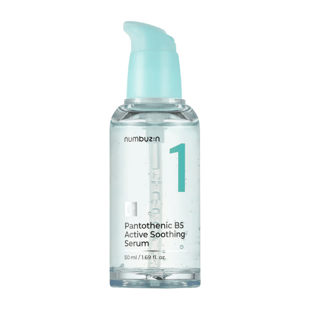 numbuzin No.1 Pantothenic B5 Active Soothing Serum 50 ml – koreansk B5-serum med panthenol og niacinamid for afbalanceret og klar hud