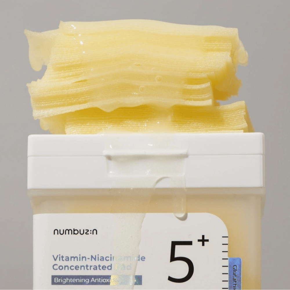 Dette er et billede af numbus:in No.5 Vitamin-Niacinamid Koncentreret Pad.