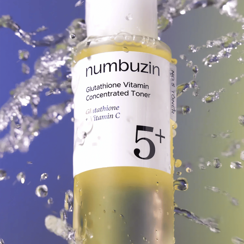 Numbuzin No.5+ Glutathione Vitamin Boosting Essential Toner fugtgivende toner med glutathion og niacinamid