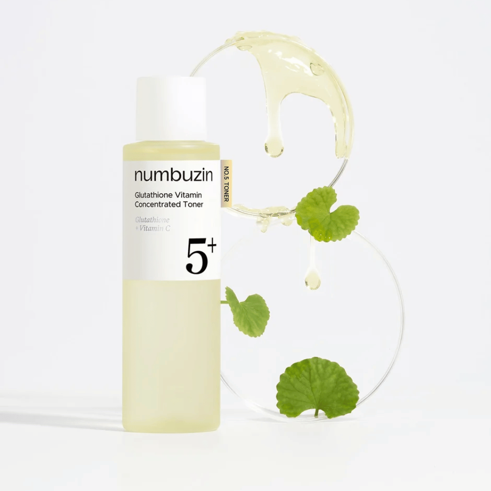 Numbuzin No.5+ Glutathione Vitamin Boosting Essential Toner med glutathion og C-vitamin for klarere hud