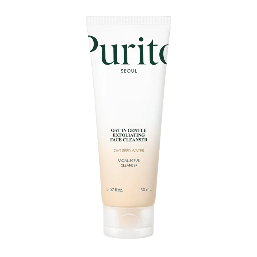 Purito SEOUL Oat In Gentle Exfoliating Face Cleanser – eksfolierende ansigtsscrubrens med havre for blød og klar hud
