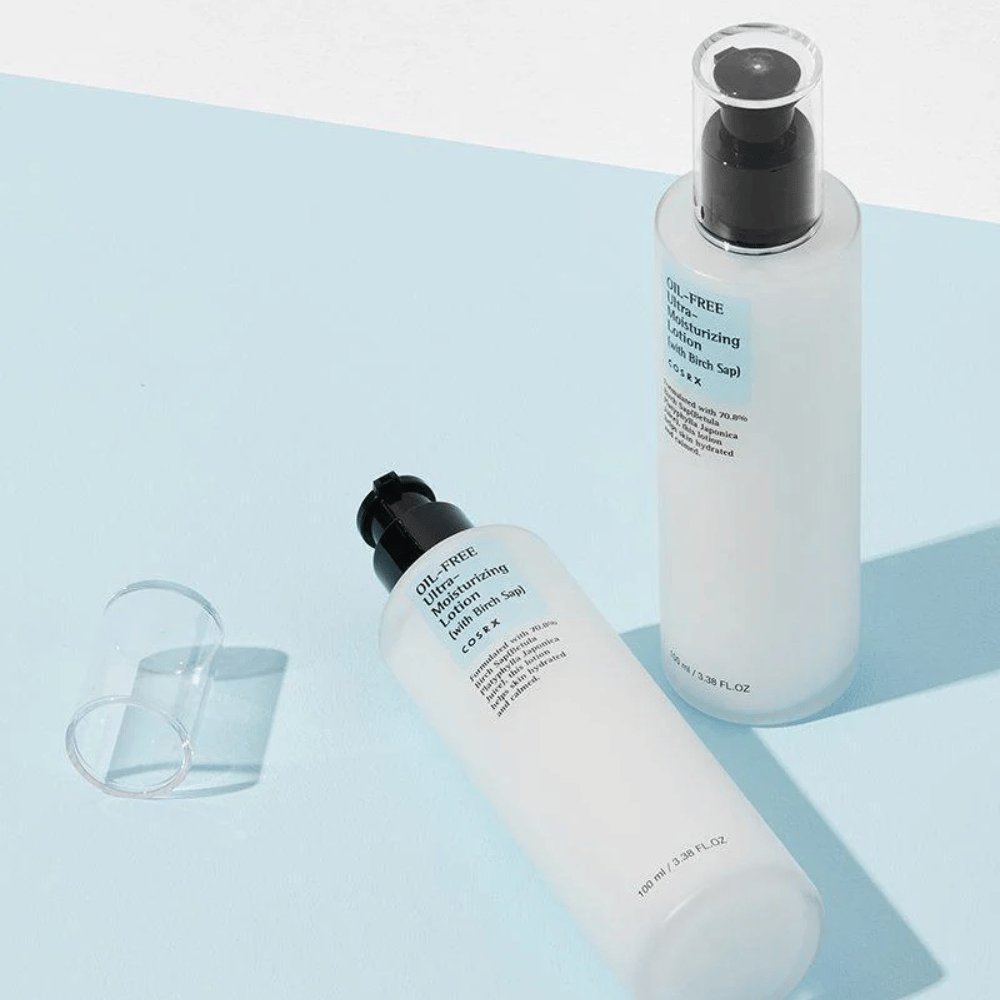 COSRX Oil-Free Ultra-Moisturizing Lotion with Birch Sap 100 ml let oliefri ansigtslotion med birkesaft til fedtet og kombineret hud