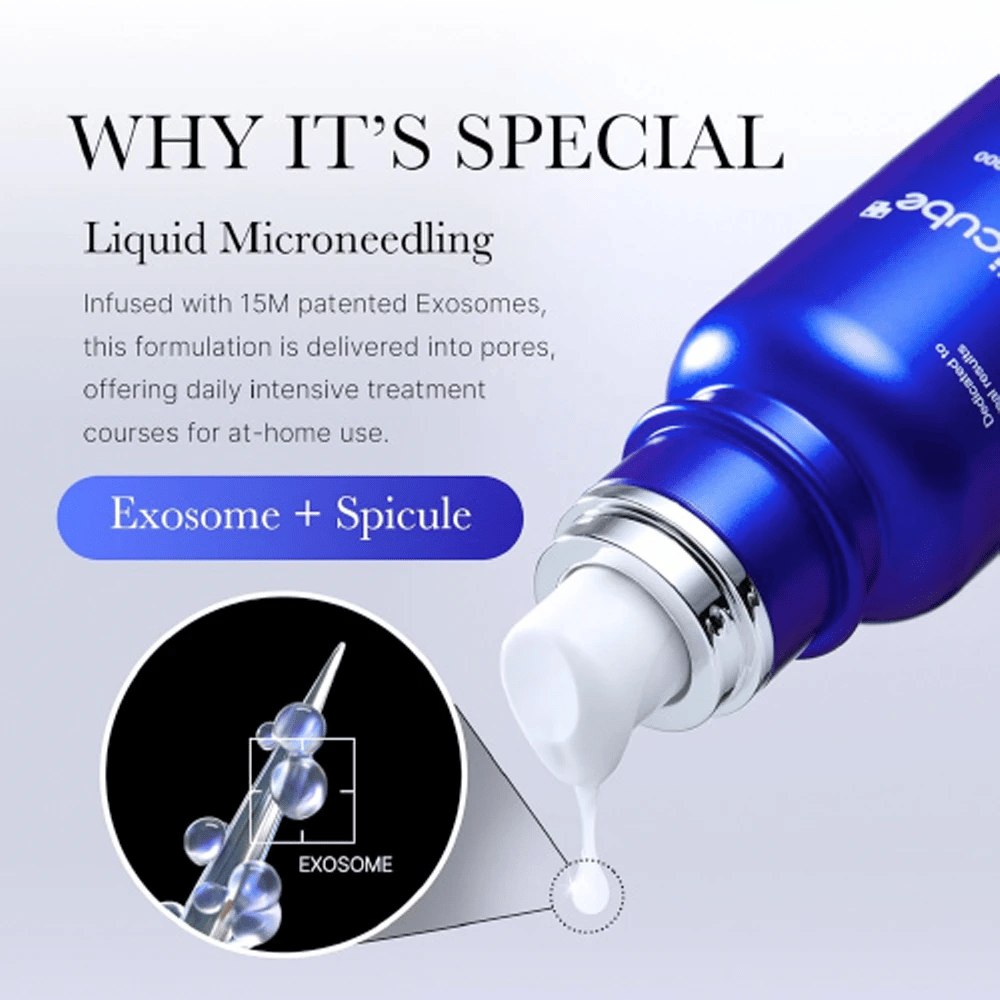 
Medicube One Day Exosome Shot Pore Ampoule 2000 tilbyder "Liquid Microneedling"-teknologi, der kombinerer 15M patenterede exosomer og spikulkomponenter. Produktet trænger dybt ind i porerne for intensiv behandling derhjemme, fremmer hudfornyelse og forbedrer tekstur.